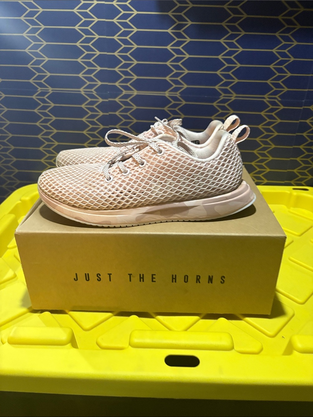 NOBULL Pale Pink Mesh Training Sneakers
